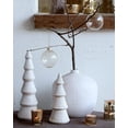 thumbnail image 2 of Figura de árbol de Navidad WONDROUS DECO de madera, juego de 2, 2 of 6