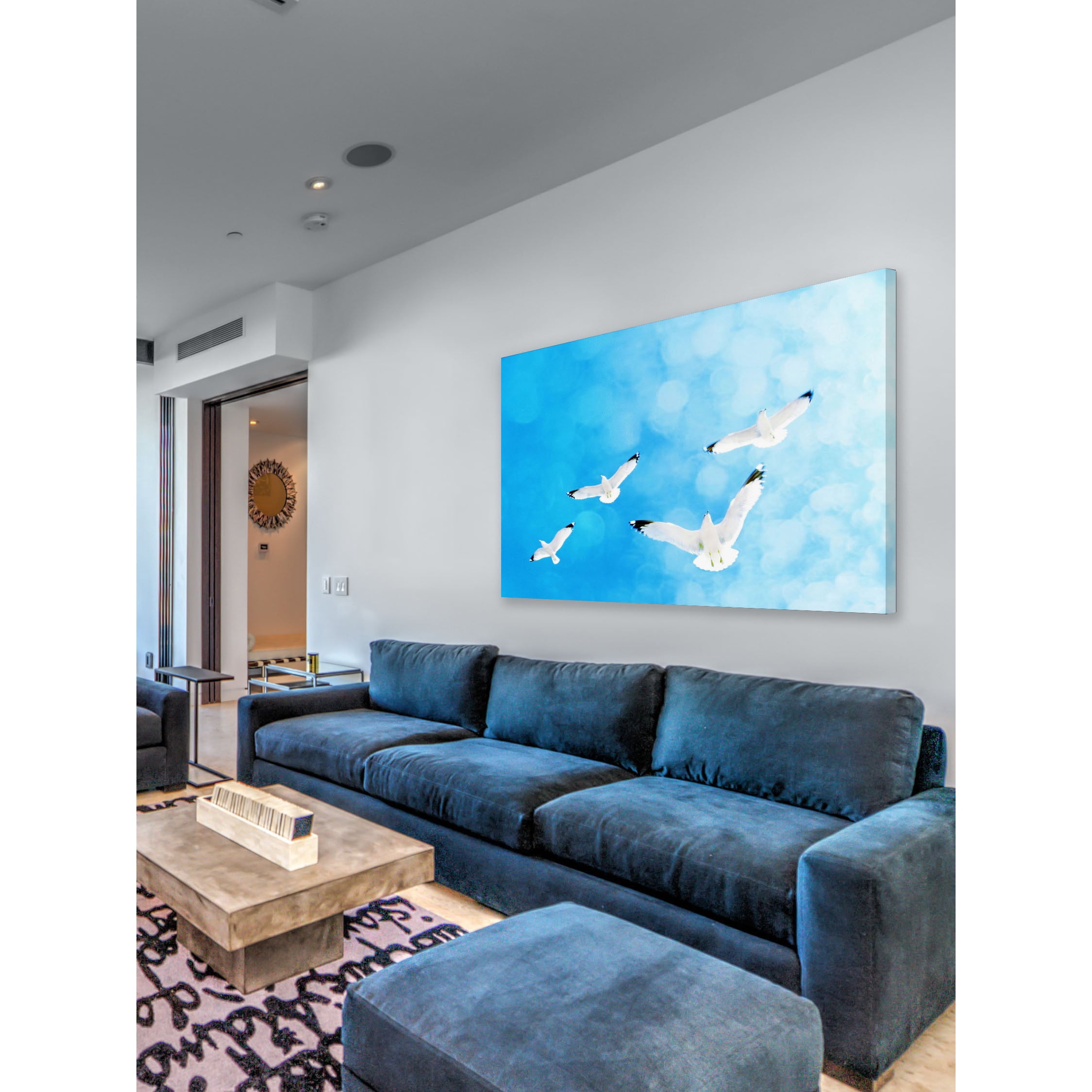 Marmont Hill 'Fly Free' by Robin Delean Painting Print on Wrapped Canvas