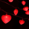 thumbnail image 4 of LED Heart String Lights Bendable Shapeable Fry Lights for Room Decor Wedding Party Indoor Outdoor Decoration(Red-T-118inch), 4 of 6