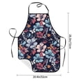 thumbnail image 2 of Sikiie Flowers ad Butterflies Aprons for Kitchen Cooking Aprons, Chef Apron for Men Women Chef, 2 of 7
