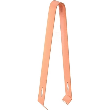 

Ice Tong Metal Tongs Cocktail Tong Thickened Rhombus Stainless Steel Food Ice Sugar Cube Tong for Bar(Gold Plating)