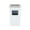 White, variant on Gold Trash Can, Commercial Garbage Can with Lid, Outdoor Indoor Industrial Stainless Steel Waste Container with Removable Inner Bucket, Large Capacity Modern Metal Trash Receptacle