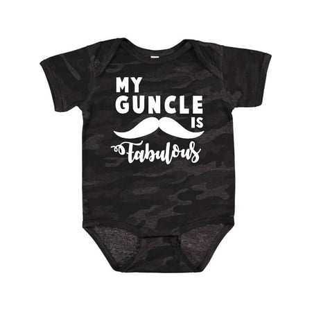 

Inktastic My Guncle is Fabulous Gift Baby Boy or Baby Girl Bodysuit
