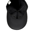 thumbnail image 4 of Womens Magnetic Ponytail Baseball Cap Adjustable Running Tennis Golf Hat Quick Dry Sun VisorSports Workouts Black One Size, 4 of 4