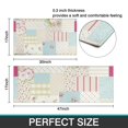 thumbnail image 7 of Pioneer Flower Floral Print Pattern Kitchen Rugs Sets Of 2,Anti Fatigue Kitchen Mat Rugs Non Slip Washable,Decorative Kitchen Floor Mats for Kitchen,Sink,Laundry,17"x30"+17"x47", 7 of 7