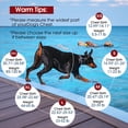 thumbnail image 2 of IDOMIK Dog Life Jacket with Reflective Strips, Adjustable Swimming Vest High Flotation Pet Lifesaver for Medium Dogs, Red, M, 2 of 7