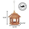 thumbnail image 3 of Pennington Cedar Gazebo Wild Bird Feeder, 3 lb. Hopper Capacity, 3 of 14