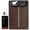 Brown, variant on Eternal BT RUN-CHICKEN Door – Solar-Powered Automatic Coop Door with Bluetooth Control (Gray)