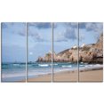 thumbnail image 2 of Coastline with Lighthouse Panorama - Extra Large Seashore Canvas Art, 2 of 3