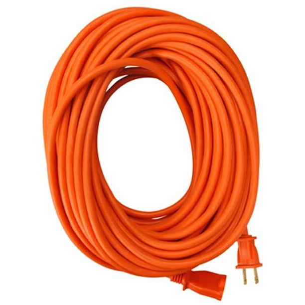 02208ME 50 ft. Orange Round Vinyl Extension Cord