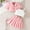 Pink, variant on Placlothes Girls Short Sleeve Shirt Tops 3 Piece Outfits for Little Girls and Big Girls Summer Fall Skirt Outfits Sets Solid Hot Pink Birthday Kids Size 5 T