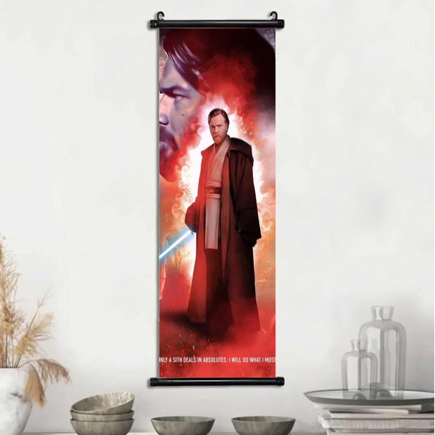 Póster de Star Wars de Disney, obra de arte de pared de película Stormtrooper, pintura en lienzo, impresión de imagen, desplazamiento colgante, Skywalker, arte decorativo para el hogar