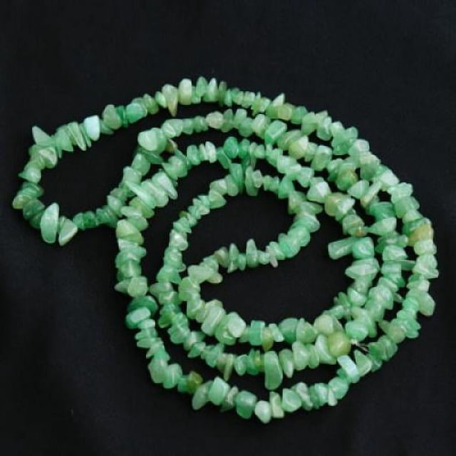 2x Grado Aventurine Gem Beads 35 "