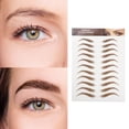 thumbnail image 4 of Unique Bargains Tatouage de Sourcils Simulé pour Femmes 1 Pce Hauts, Brun, 4 of 5
