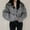 Gray, variant on USSUMA Womens Full Zip Fleece Lapel Long Sleeve Fuzzy Sherpa Jacket Warm Solid Coat Cozy Outerwear with Pockets up to 65% Off