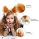 thumbnail image 4 of Diadema con orejas de zorro, diadema de animales de Anime de peluche, diadema con orejas de gato de piel para Cosplay, disfraz de fiesta, accesorios para el cabello para niños y adultos Adepaton HFP-0278, 4 of 8