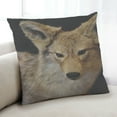 thumbnail image 1 of Ahgly Company Animals Wolf Coussin Intérieur, 18 Pouces par 18 Pouces, 1 of 6