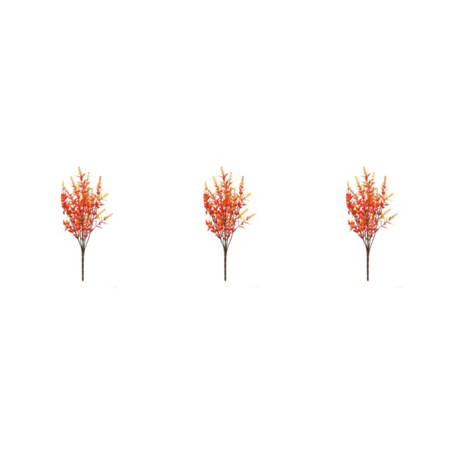 ZheElen 2x Artificial Plant Versatile And Wide Range Of Uses For Any Space Realistic orange 3Set