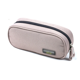 thumbnail image 1 of Estuche para lápices de gran capacidad, 3 compartimentos, bolsa de almacenamiento grande, marcador, papelería, bolsa para bolígrafos con cremallera, color gris, 1 of 5