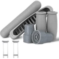 thumbnail image 1 of EcoNesxp 6-Piece Universal Fit Standard Cane Crutch Pad and Cap Set, 1 of 5