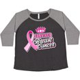 thumbnail image 3 of Inktastic I Survived Breast Cancer with Pink Ribbon Women's Plus Size T-Shirt, 3 of 5