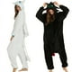 thumbnail image 2 of Pijama de franela de Dragon White Black para adultos, disfraz de Anime, Entrena tu noche, Fury, ropa de dormir, E46762AC xuanjing  unisex, 2 of 2