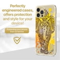 thumbnail image 2 of Case Yard iPhone-12-Pro-Max Case Clear Soft & Flexible TPU Ultra Low Profile Slim Fit Thin Shockproof Transparent Bumper Protective Cover Drop Protective Cell Phone Cases (Elephant Stain), 2 of 8