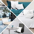 thumbnail image 5 of Utopia Bedding Premium Microfiber Decorative Pillows 4-Pack, 18x18 inches White, Throw pillow Inserts, Fluffy Cusion for Bed, Sofa & Couch, 5 of 8