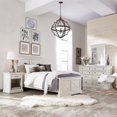 thumbnail image 3 of Homestyles Pavillon de Bord de Mer Lit à Deux Panneaux en Blanc, 3 of 3