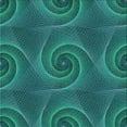 thumbnail image 1 of Ahgly Company Machine Washable Indoor Square Transitional Dark Turquoise Green Area Rugs, 7' Square, 1 of 7