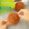 thumbnail image 6 of 2-Pack Copper Bird Bath Purification Disk 0.6mm Reinforced 99.99% Pure Copper Cleaning Disk with Triple-Point Support for Physical Safe Clean Water All-Season Universal Fit for Outdoor Birdbaths Bowl, 6 of 14