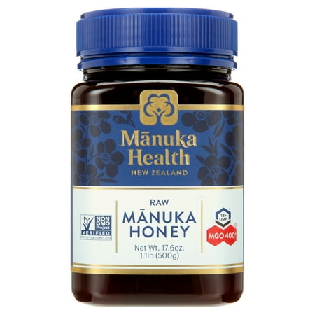 Manuka Health UMF 13+/MGO 400+ Honey Superfood 17.6 oz, Allergens Not Contained
