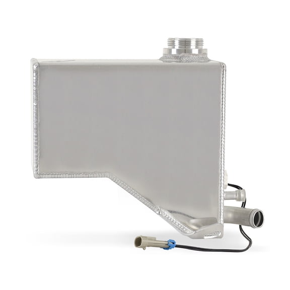 Mishimoto Aluminum Degas Tank Compatible with Chevy/GMC 6.6L Duramax (LB7/LLY/LBZ) 2001-2007, Natural