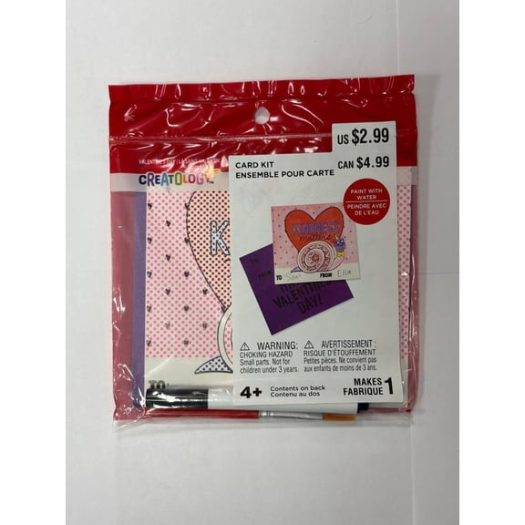 VALENTINE'S DAY CARD KIT CREATOLOGY