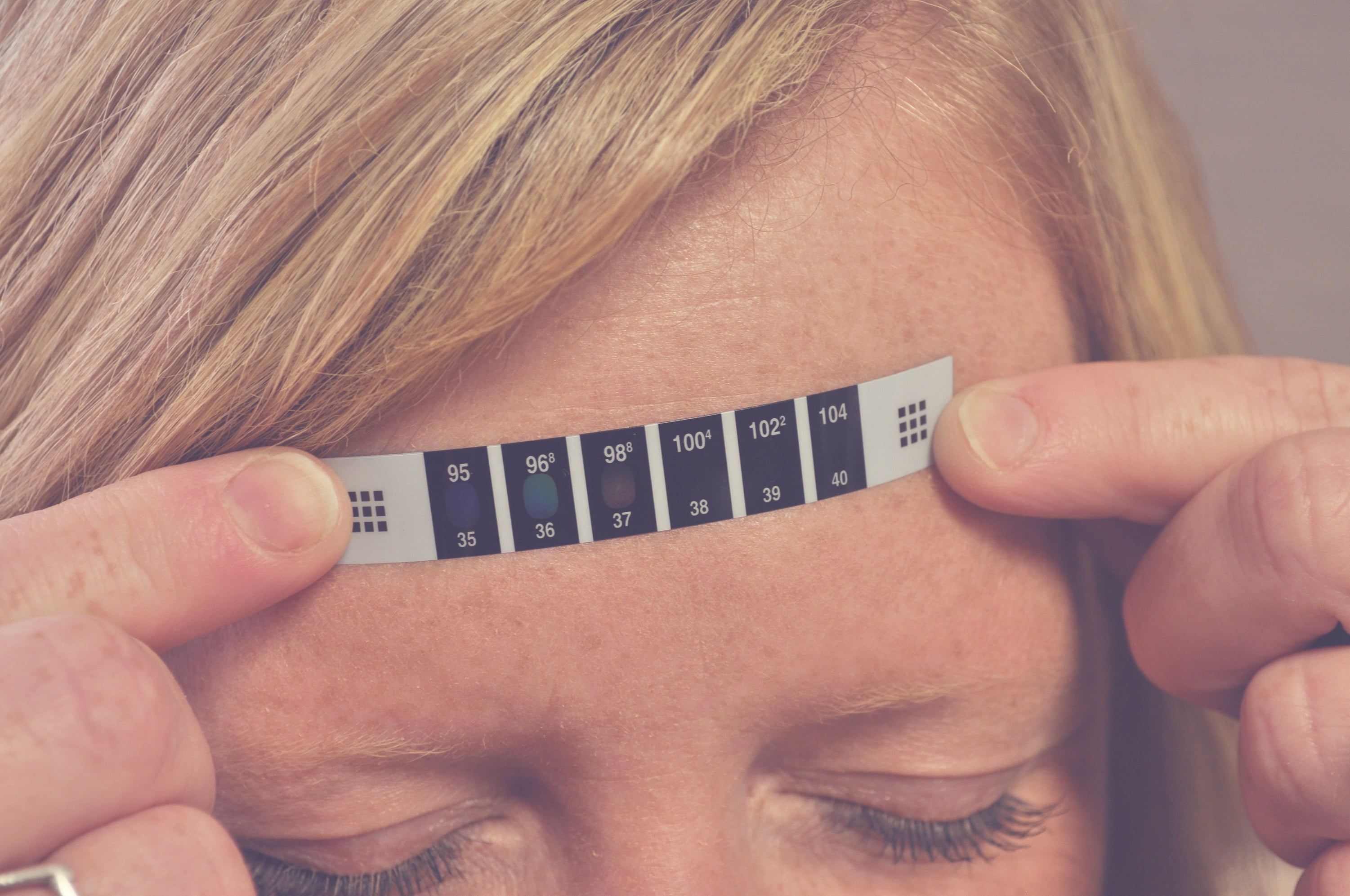 Reusable Forehead Thermometer Strips For Adults and Children (112 Count)