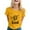Yellow, variant on Alun Honeybee Kind T Shirts for Women Stylish Letter and Graphic Short Sleeve Tee Shirts Soft Comfort Fit Workout Casual Going out Tops for Everyday Wear Yellow XL