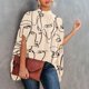 thumbnail image 2 of Camisa de manga de muñeca suelta de cuello alto cómoda de moda de cuello alto para mujer Fridja  hjk225, 2 of 8