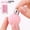 Pink, variant on HHJZPR Mini Flocked Velvet Christmas Ornament Balls, 30 Pack 1.18 Inch Assorted Textured Shatterproof Xmas Tree Hanging Baubles with Gold Caps for Christmas Tree Wreath Garland Home Decor