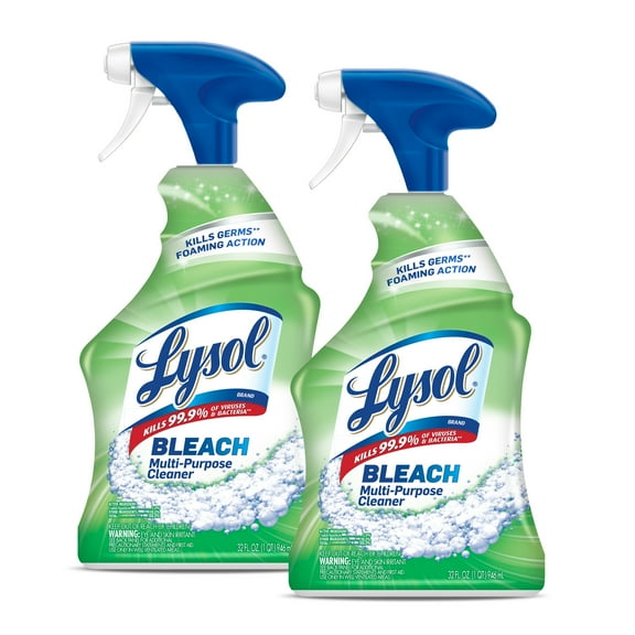 Lysol All Purpose Cleaner with Bleach, 32 Ounce (Pack of 2)