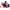 Red+Dark Blue, variant on Katbite Biodegradable Disposable Paper Cups, 12oz, 28 Count