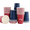 Red+Dark Blue, variant on Katbite Disposable Paper Cups Biodegradable and Eco-Friendly 16 oz 60 Count
