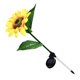 thumbnail image 5 of GOOHOCHY 1pc Impermeable Forma de girasol Lámpara Césped Lámpara de energía solar Luz ambiental, 5 of 8