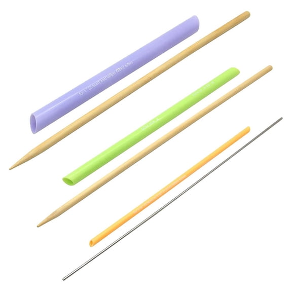 3 PCs/Set Fabric Tube Turner for Sewing DIY Waistband Cloth Doll Making Bags Bow Tie Upturn Tools Sewing Tools