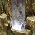 thumbnail image 3 of Alpine Corporation 22"H Tree Trunk Fountain with Cool White LED Lights, 3 of 3