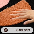 thumbnail image 4 of Bathroom Rugs, Yamaziot Bath Mat Set 3, Absorbent Microfiber Bath Rug, Non-Slip Shaggy Ultra Soft Bathroom Runner, U Shaped Contour Toilet Mat for Tub Front, Shower Floor, Door Front Inside, 4 of 6