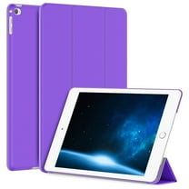 iPad Air 2 Case, SuprJETech® iPad Air 2 Slim-Fit Smart Case Cover for Apple iPad Air 2 (iPad 6) 2014 Model Ultra Slim Lightweight Stand with Smart Cover Auto Wake/Sleep (Purple)