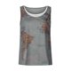 thumbnail image 4 of ICHUANYI Clearance Women Fashion Casual Sexy Summer Round Neck Loose Sleeveless Vest Top(Gray, S) ICHUANYI WER2023081401136, 4 of 8