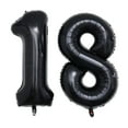 thumbnail image 1 of LIFKOME Large Balloons Black Number Shape Reusable Party Supplies For Celebrations 2pcs Set, 1 of 7
