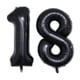 thumbnail image 1 of Globos gigantes de aluminio de 40 pulgadas con número 18 para fiestas, festivales, cumpleaños, aniversarios, fotos y mucho más., 1 of 7