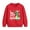 1# Red, variant on FEDPOP Toddler Boys Christmas Sweatshirts Kids Cotton Crewneck Dinosaur Tops 3T